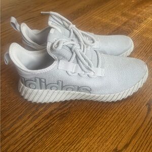 Adidas White and Gray Sneakers, Size 11